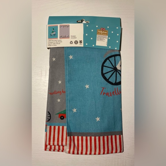 Milly Green Tea Towels - Picture 4 of 6